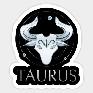 Taurus Zodiac Sign Sticker